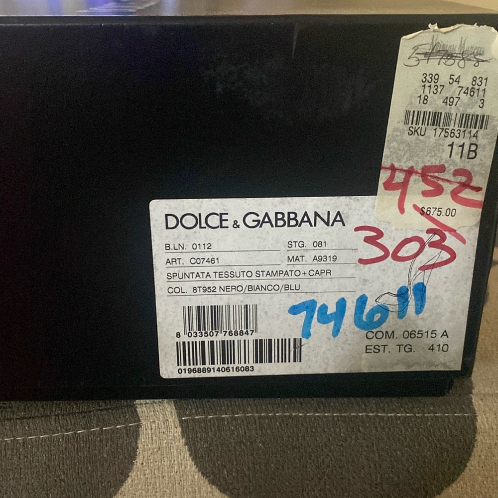 Dolce & Gabbana stilettos size 11